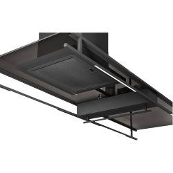 AIRFORCE Frame Premium Island Cooker Hood Black
