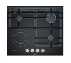 გაზქურის ზედაპირი 3 გაზი +1 ელექტრო - BOSCH - PRY6A6B70Q